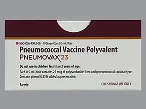 Pneumovax-23 25 mcg/0.5 mL injection solution