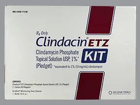 Clindacin ETZ 1 % topical kit