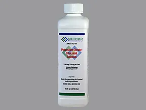 potassium citrate-citric acid 1,100 mg-334 mg/5 mL oral solution