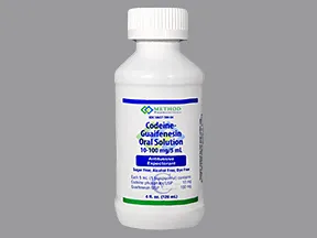 codeine 10 mg-guaifenesin 100 mg/5 mL oral liquid