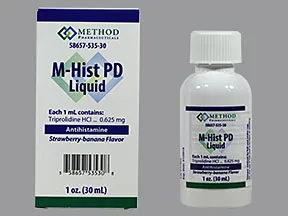 M-Hist PD 0.625 mg/mL oral drops