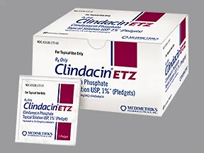 Clindacin ETZ 1 % topical swab