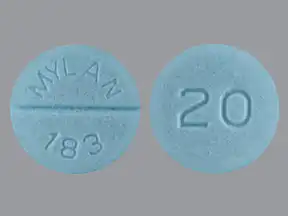 Propranolol 20mg