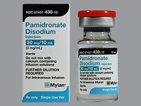 pamidronate 30 mg/10 mL (3 mg/mL) intravenous solution