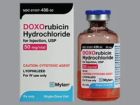 doxorubicin 50 mg intravenous solution