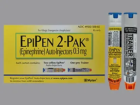 EpiPen 2-Pak 0.3 mg/0.3 mL injection, auto-injector