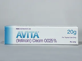 Avita 0.025 % topical cream