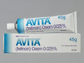 Avita 0.025 % topical cream