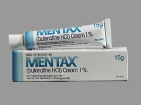 Mentax 1 % topical cream