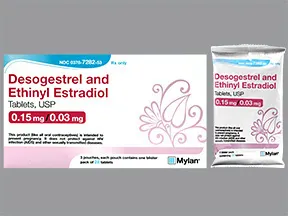desogestrel 0.15 mg-ethinyl estradiol 0.03 mg tablet