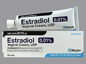 estradiol 0.01% (0.1 mg/gram) vaginal cream