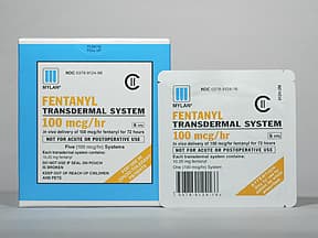 fentanyl 100 mcg/hr transdermal patch