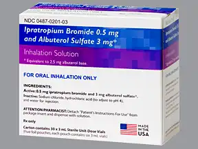 Ipratropium Albuterol Inhalation Uses Side Effects Interactions Pictures Warnings Dosing Webmd