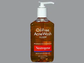 Neutrogena Oil-Free Acne Wash 2 % topical cleanser