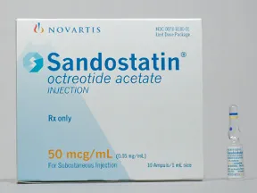 Sandostatin 50 mcg/mL injection solution