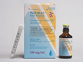 Neoral 100 mg/mL oral solution