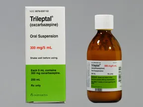 Trileptal 300 mg/5 mL (60 mg/mL) oral suspension