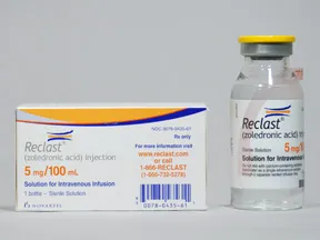 Reclast 5 mg/100 mL intravenous piggyback