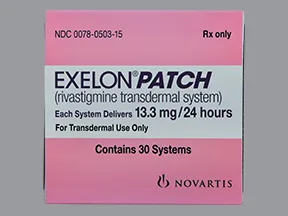 Rivastigmine Patch, Memory Transdermal Patches