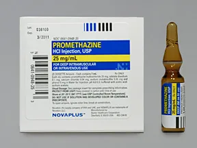 promethazine 25 mg/mL injection solution