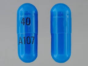 fluoxetine 40 mg capsule