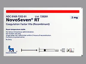 Novoseven RT 2 mg (2,000 mcg) intravenous solution