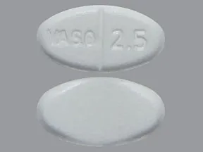 Vasotec 2.5 mg tablet