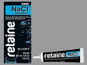 Retaine NaCl 5 % eye ointment