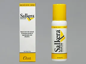 Salkera 6 % topical foam