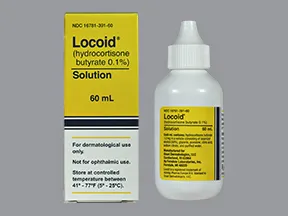 Locoid 0.1 % topical solution