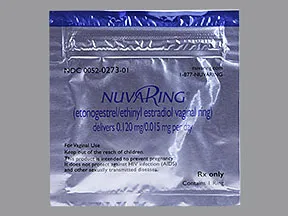 NuvaRing 0.12 mg-0.015 mg/24 hr vaginal