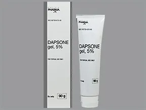 dapsone 5 % topical gel