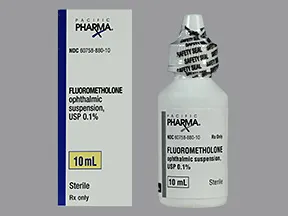 fluorometholone 0.1 % eye drops,suspension