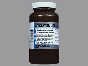 nystatin 150 million unit oral powder