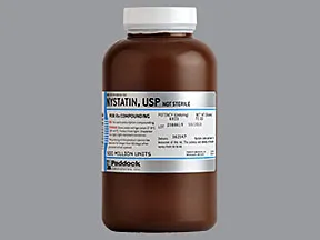 nystatin 500 million unit oral powder