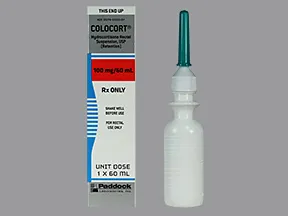 Colocort 100 mg/60 mL enema