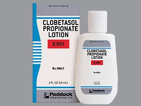 clobetasol 0.05 % lotion