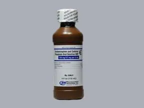 acetaminophen 120 mg-codeine 12 mg/5 mL oral solution