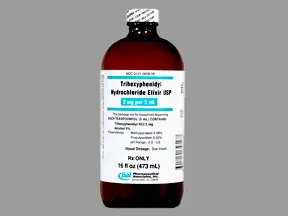 trihexyphenidyl 0.4 mg/mL oral elixir