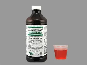 codeine 10 mg-guaifenesin 100 mg/5 mL oral liquid