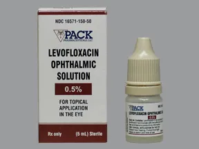 levofloxacin 0.5 % eye drops