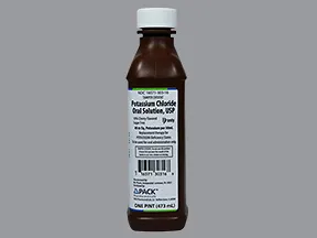 potassium chloride meq