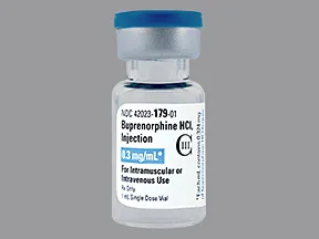 buprenorphine HCl 0.3 mg/mL injection solution