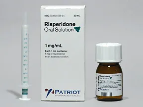 risperidone 1 mg ml solution - risperidone 2 mg tab