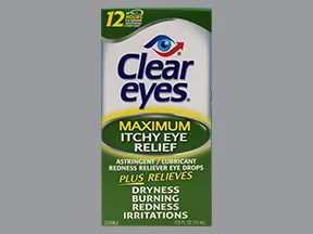 Clear Eyes Itchy Eye Relief 0.012 %-0.25 %-0.25 % drops