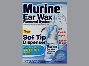 Murine Ear Wax Removal System 6.5 % drops