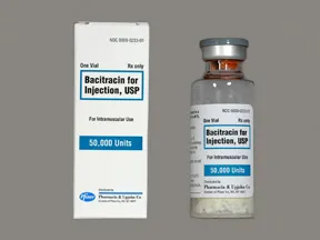 bacitracin 50,000 unit intramuscular solution