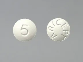 Aricept 5 mg tablet