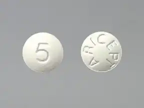 Aricept 5mg tab