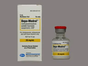 Depo-Medrol 20 mg/mL suspension for injection